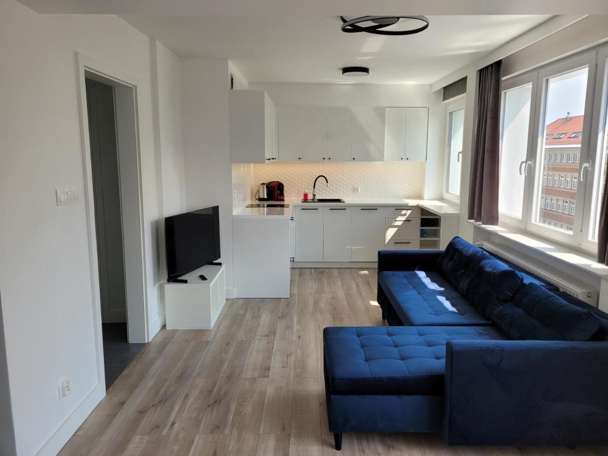 Sloneczny Apartament Przy Filharmonii, Walach Chrobrego Apartment Szczecin Exterior foto
